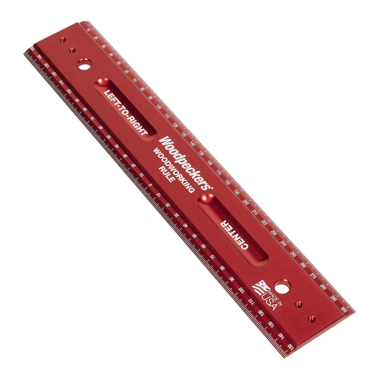 Woodpeckers Woodworking Rule 300mm 3 Woodpeckers Woodworking Rule 300mm