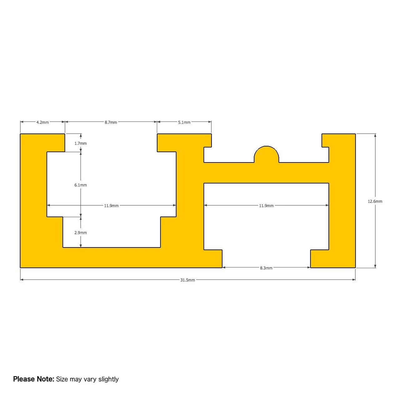 INCRA T-Track Plus 600mm (24") 8 INCRA T-Track Plus 600mm (24") - Image 6