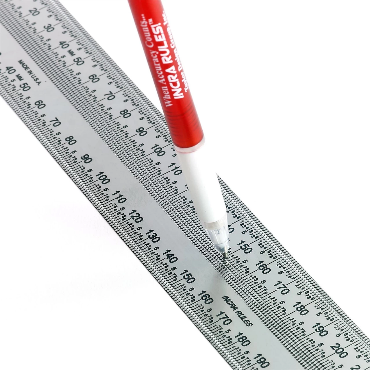 INCRA T-Rule 300mm (Metric) Including Pencil 4 INCRA T-Rule 300mm (Metric) Including Pencil - Image 2