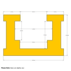 INCRA T-Track Regular 24" -Tormek Store 97ddfe1d 07b6 4fbd 88f5 efd8c98a802f 16822.1710433333