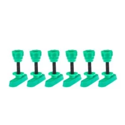 Micro Jig MATCHFIT 1" Dovetail Track Hardware (6 Pack)