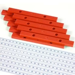 INCRA Lexan Scales Incremental Rack Pack - 10pc Set (Metric)