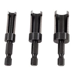 Milescraft Plug Cutters - 3 Piece Set