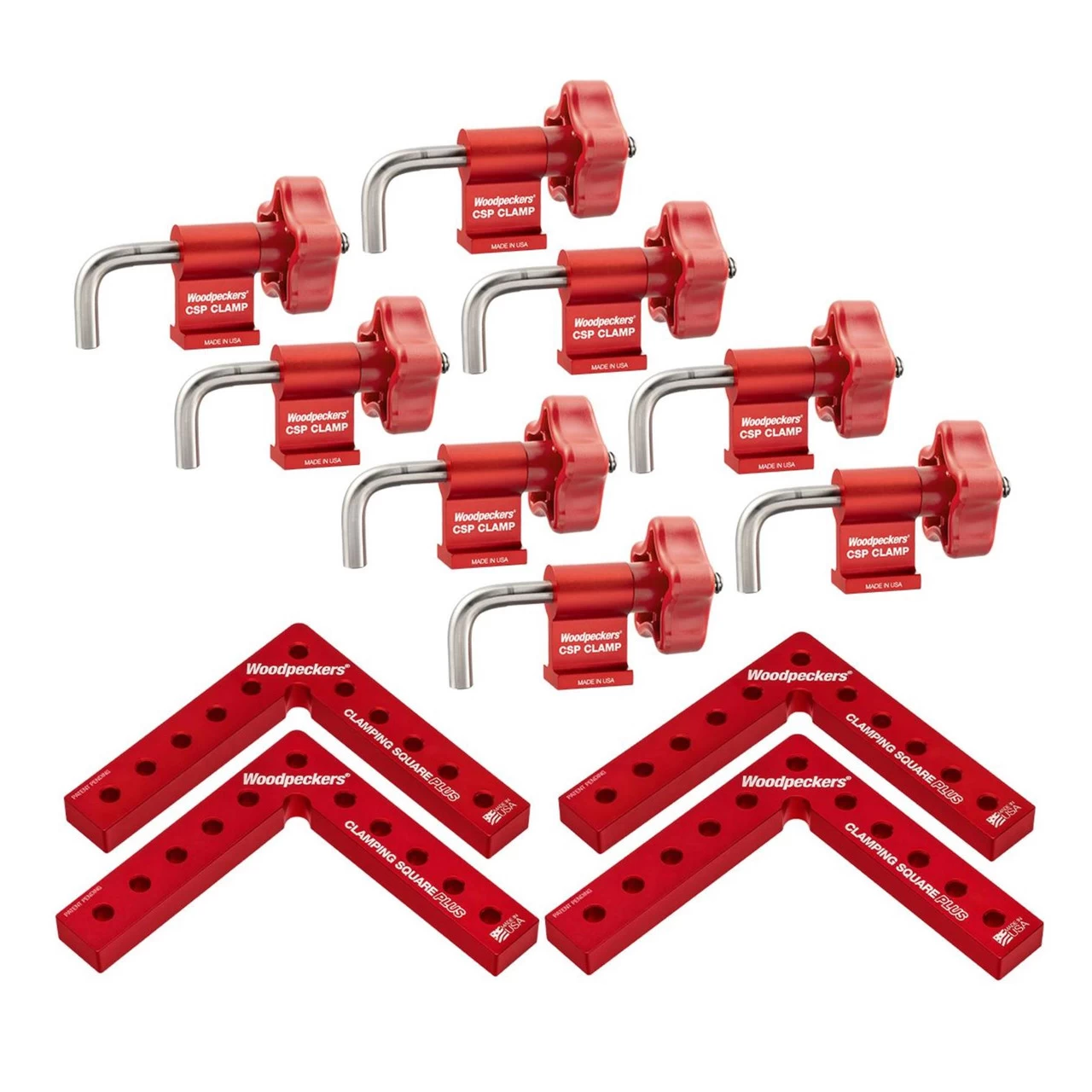 Woodpeckers Clamping Square And CSP Clamp Package 3 Woodpeckers Clamping Square And CSP Clamp Package